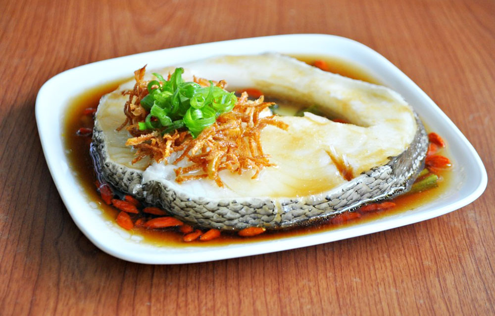 Hong Kong Style Steamed Cod Fish